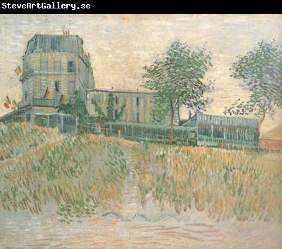 Vincent Van Gogh The Restaurant de la Sirene at Asnieres (nn04)